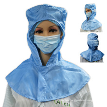 High Quality ESD Antistatic Safety Hat Breathable Anti-static Shawl Cap for Cleanroom Industry